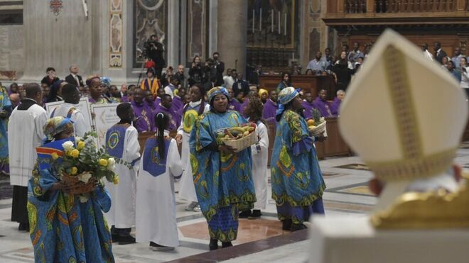 Rito Zaireño en la basílica de San Pedro