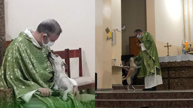 El padre João Paulo Araujo Gomes