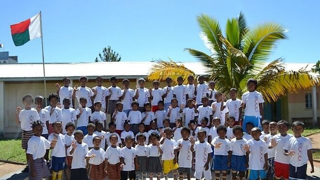 Manos Unidas, con los niños discapacitados de Madagascar
