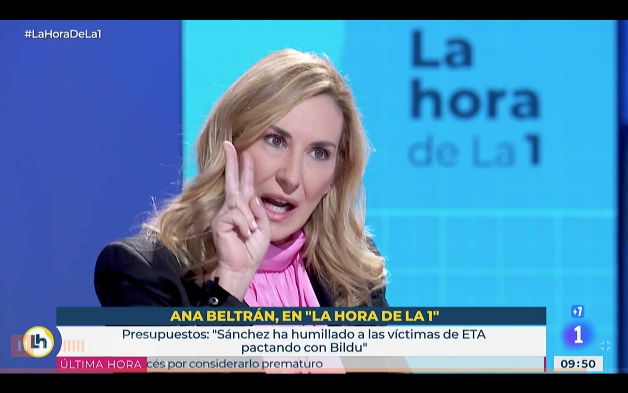 Ana Beltrán acusa a Bildu