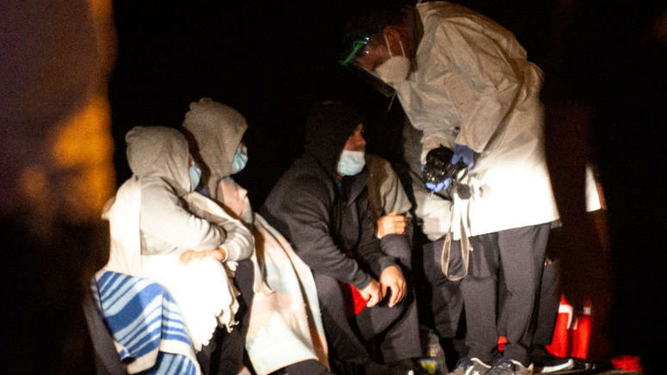 Rescate de emigrantes en Lanzarote