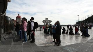 Peregrinos en Guadalupe