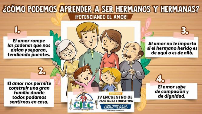 ¿Cómo podemos aprender a ser hermanos y hermanas?