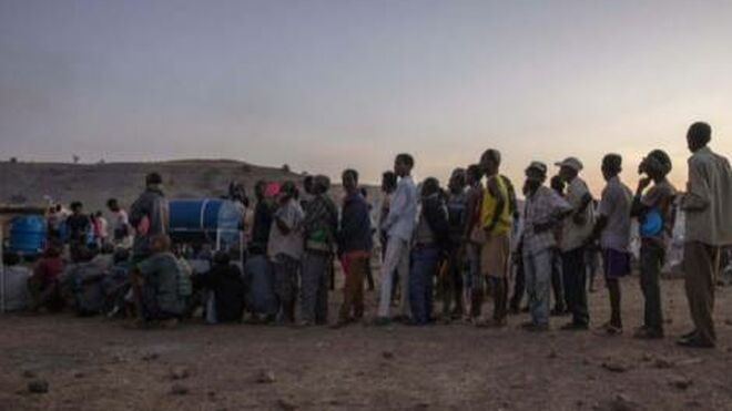 Refugiados Tigray