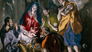 La adoración de los Pastores. El Greco