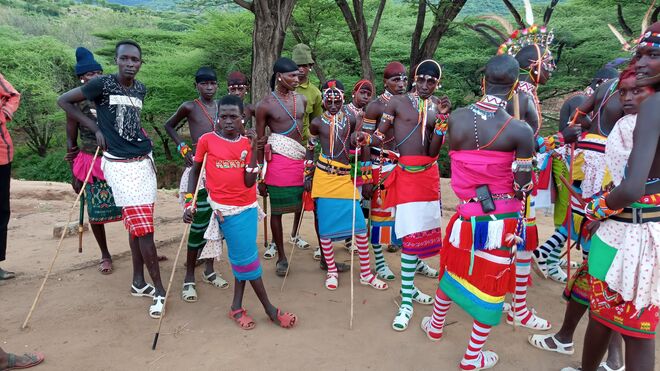 Una historia de los luo y de los masai