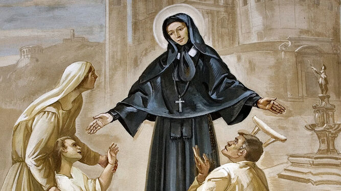 Sta. María de Rosa (La promotora de “Las Doncellas de la caridad”)