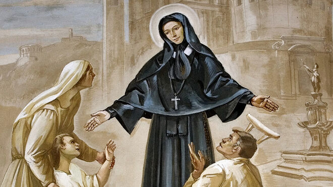 Sta. María de Rosa (La promotora de “Las Doncellas de la caridad”)