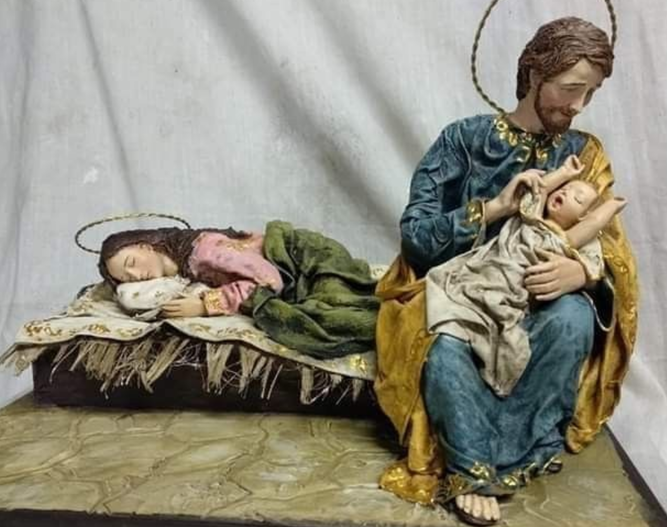 San José y la Virgen