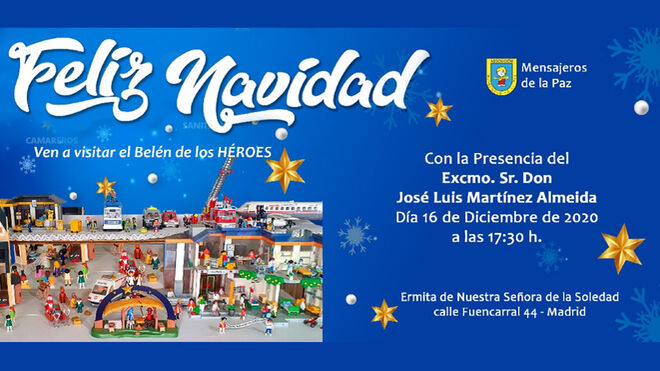 El Belén de los héroes: Un homenaje de Mensajeros de la Paz a toda la sociedas