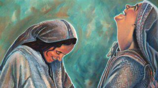 Mirad, la Virgen está encinta...