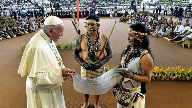 Papa, en la Amazonía