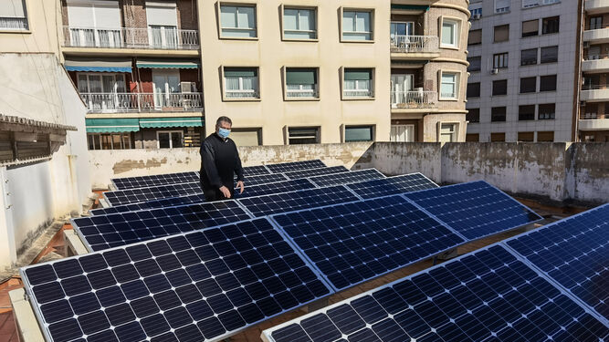 Placas solares en San Agustín
