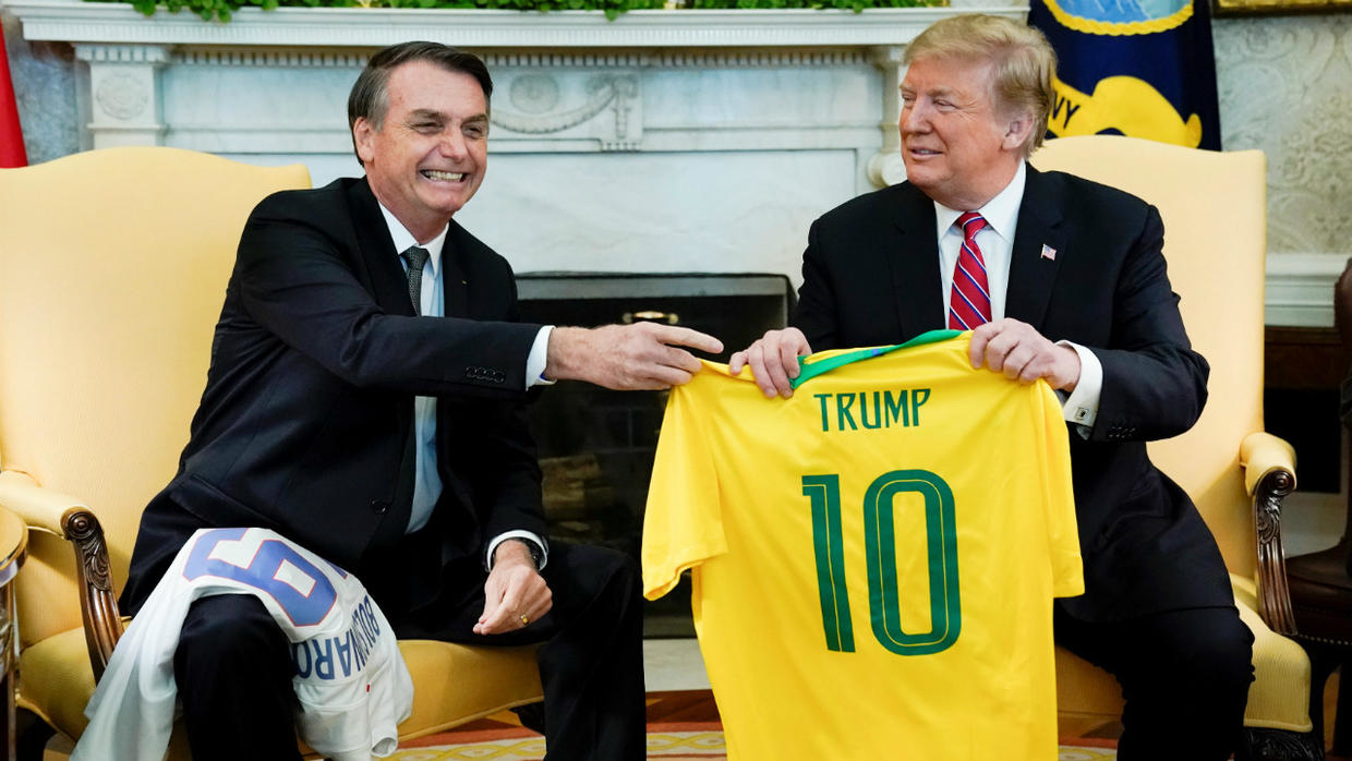 Trump y Bolsonaro