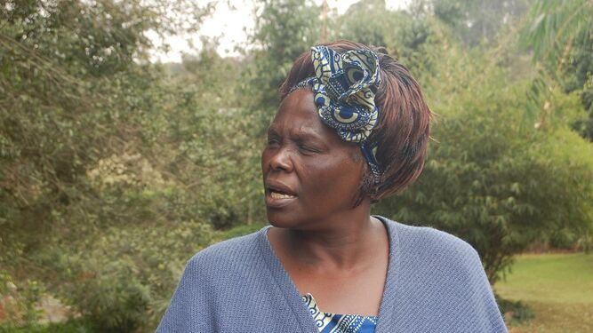 Wangari Maathai, en una imagen tomada en 2008.