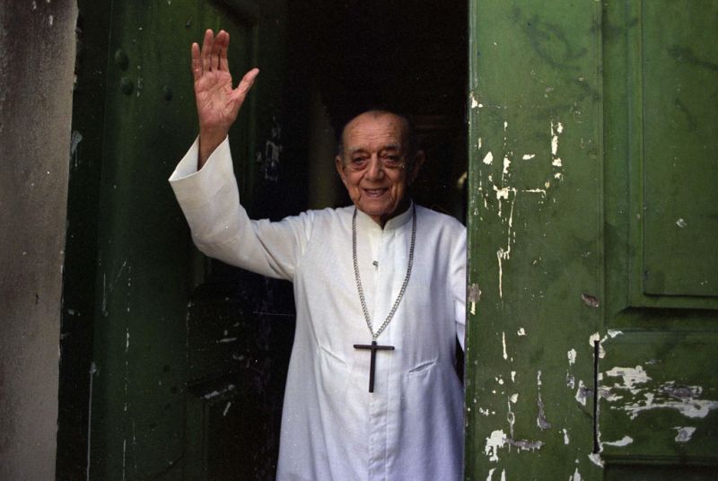 Dom Helder Cámara en la Iglesia de las Fronteras