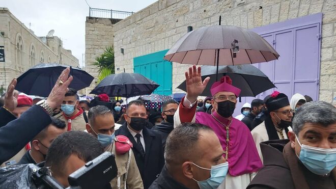 Pizzaballa entra en Belén