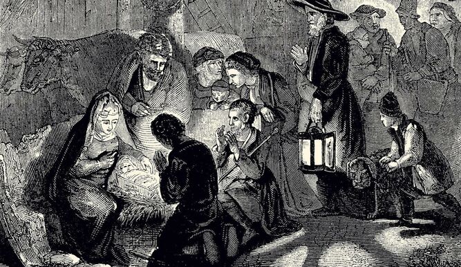 Natividad de Rembrandt