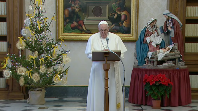 Papa, en el ángelus