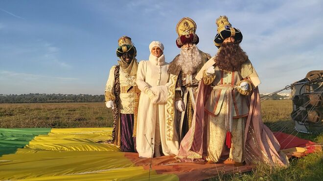 Los Reyes llegaron a Sevilla