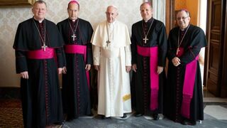 Presidencia de la CNBB con el Papa Francisco