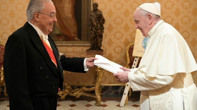 Carriquiry, con el Papa