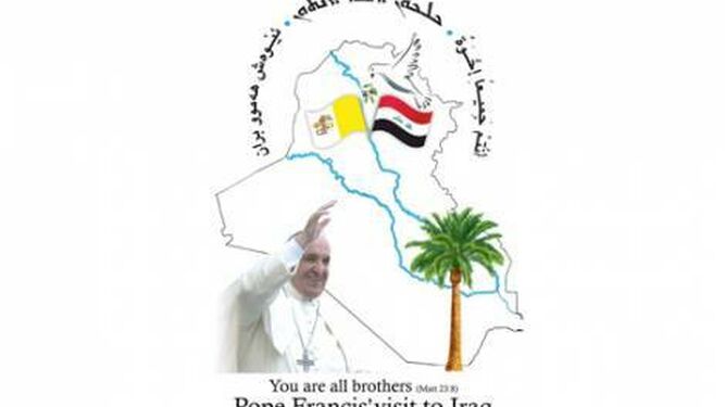 “Sois todos hermanos”, lema de la visita del Papa a Irak
