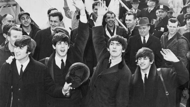 John, Paul, George y Ringo, ídolos de masas