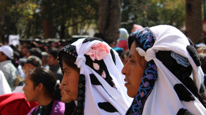 Indígenas en Chiapas