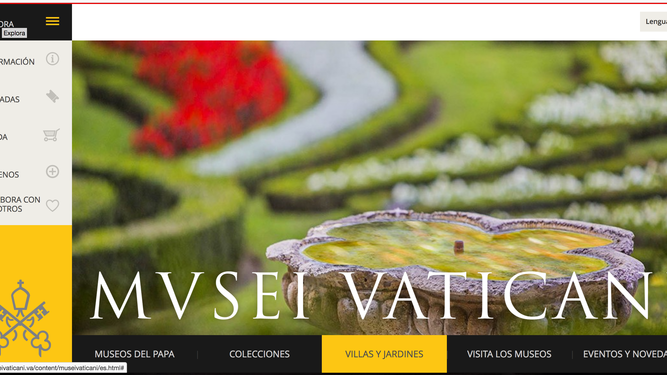 Web Museos Vaticanos