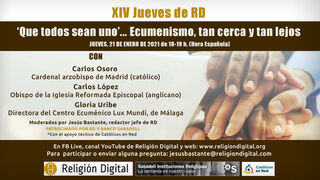 El cardenal Osoro y el obispo anglicano de España protagonizan un debate sobre ecumenismo en 'Los Jueves de RD'