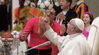 O Papa Francisco e o desporto