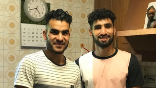 Lahcen Bendaoud y Khalid Oulghazi