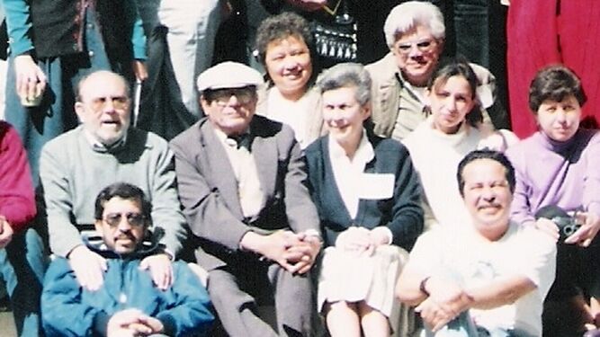 Con Samuel. 1993, México
