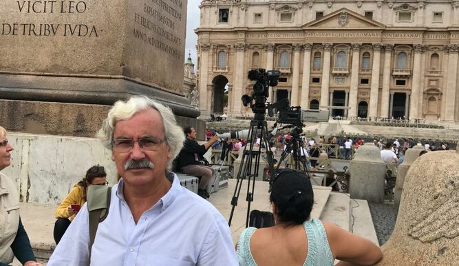 Pedro Ontoso en el Vaticano