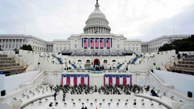 Todo preparado en el Capitolio