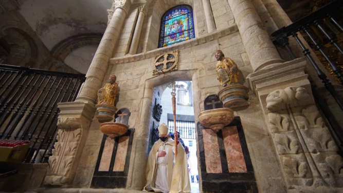 Apertura de la puerta