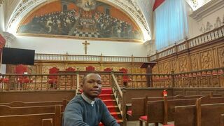 Eddy Yves Yao, alumno de Costa de Marfil