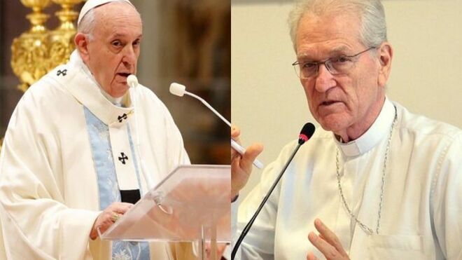 El Papa Francisco y Monseñor Leonardo Steiner