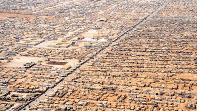 Campo jordano de refugiados
