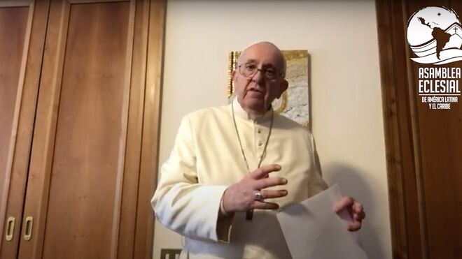 Papa Francisco interviene en la presentación de la Asamblea Eclesial de América Latina y el Caribe