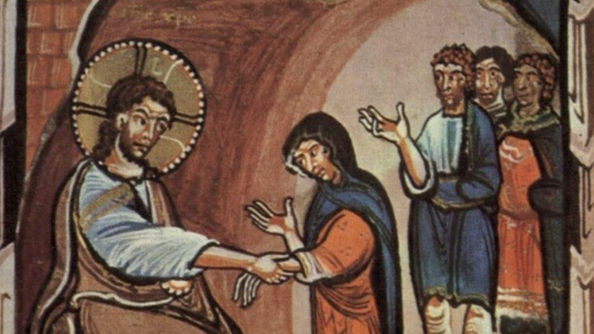 Jesús curaba enfermos