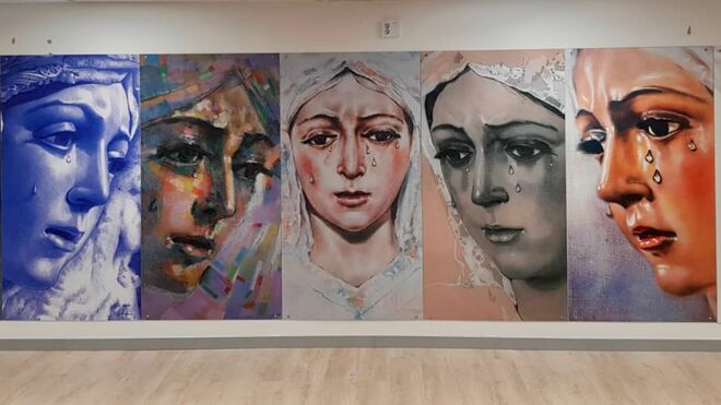 El polémico mural en La Macarena