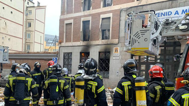 Bomberos en La Paloma