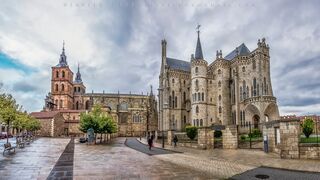 Catedral y palacio de Astorga