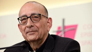 Juan José Omella, cradenal-arzobispo de Barcelona y presidente de la CEE