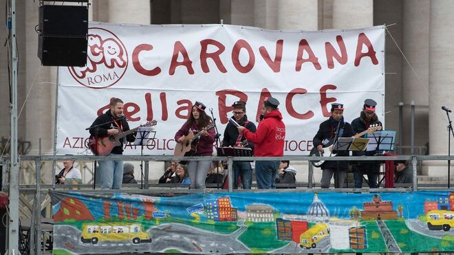 La Caravana de la Paz. Imagen de archivo