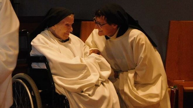 Hermana Ángeles, del Monasterio Cisterciense de Armenteira