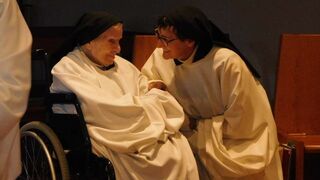 Hermana Ángeles, del Monasterio Cisterciense de Armenteira