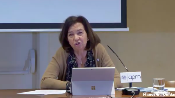 Clara Pardo, presidenta de Manos Unidas